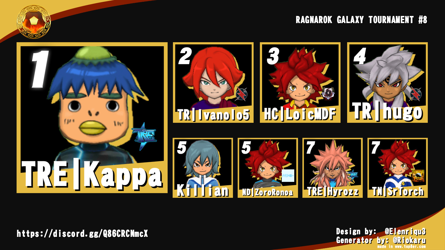 RAGNAROK GALAXY TOURNAMENT #8 RAGNAROK GALAXY TOURNAMENT #8