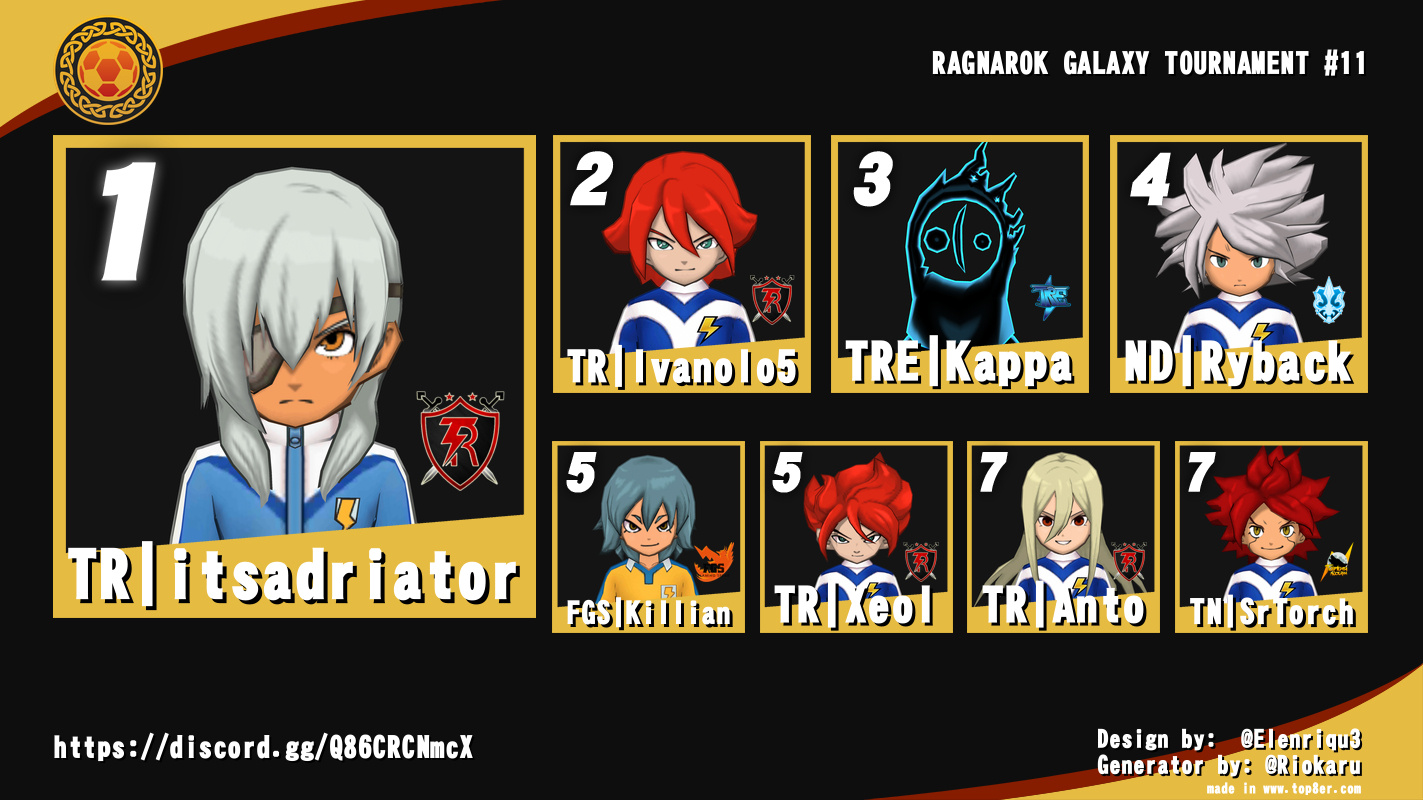 RAGNAROK GALAXY TOURNAMENT #11 RAGNAROK GALAXY TOURNAMENT #11