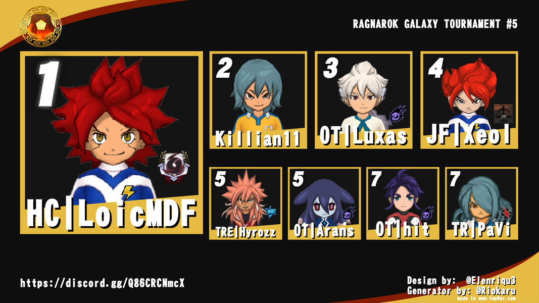 RAGNAROK GALAXY TOURNAMENT #5 RAGNAROK GALAXY TOURNAMENT #5