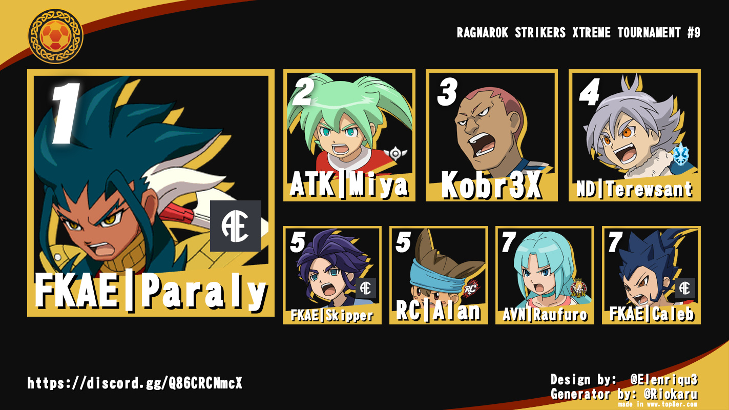 RAGNAROK STRIKERS XTREME TOURNAMENT #9 RAGNAROK STRIKERS XTREME TOURNAMENT #9