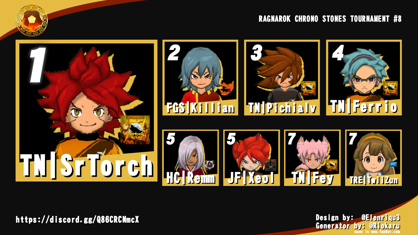 RAGNAROK CHRONO STONES TOURNAMENT #8 RAGNAROK CHRONO STONES TOURNAMENT #8
